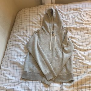 Old Navy gray drawstring hoodie